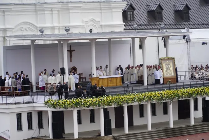 Il Papa celebra la Messa ad Aglona in Lettonia |  | Andrea Gagliarducci, ACI Group