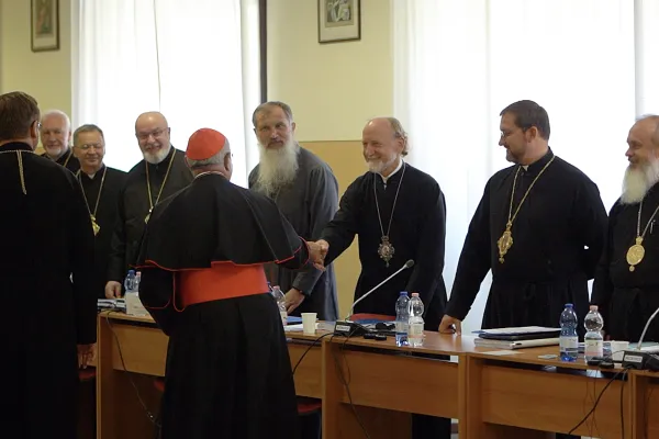 Il cardinale de Donatis incontra il Sinodo Greco Cattolico Ucraino, Collegio San Giosafat, 4 settembre 2019 / Segretariato Arcivescovo Maggiore 