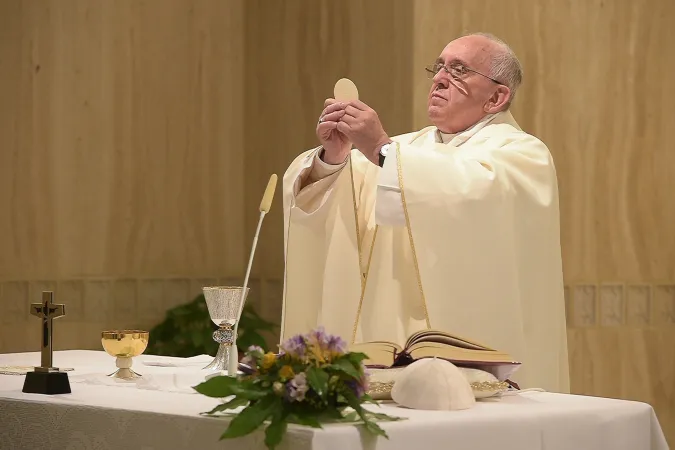 Il Papa celebra la messa a Santa Marta | Il Papa celebra la messa a Santa Marta | @Osservatore Romano