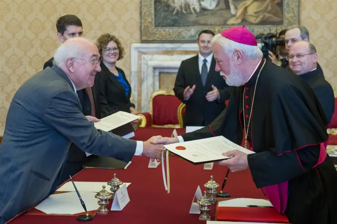 La firma dell' accordo in Vaticano | La firma dell' accordo in Vaticano | @Osservatore Romano