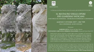 Gli olii essenziali per il restauro nei Giardini Vaticani, una giornata di studio