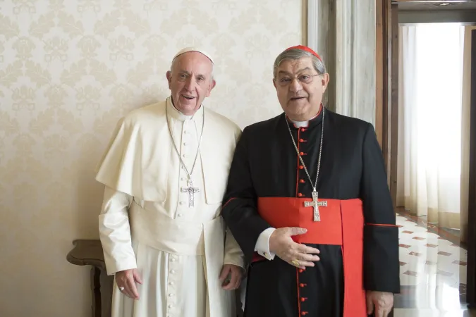 Il Papa e il Cardinale Sepe, Arcivescovo di Napoli  |  | Vatican Media - ACI Group