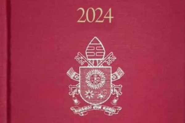 La copertina dell'Annuario Pontificio 2024 / PD