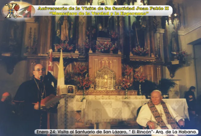 Il Cardinale Ortega con San Giovanni Paolo II  |  | http://www.arquidiocesisdelahabana.org