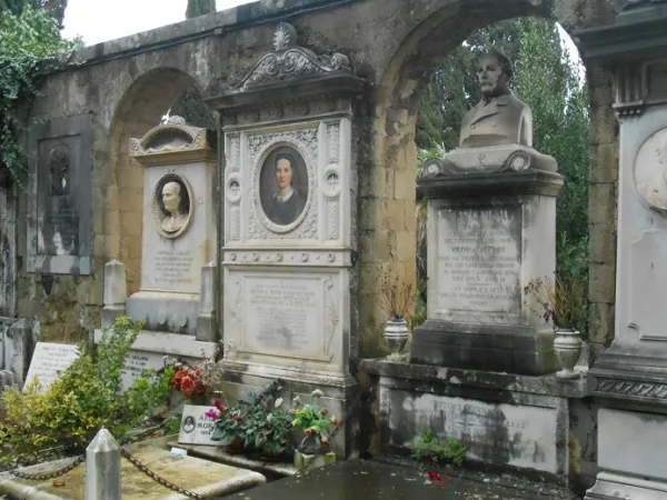 Cimitero del Verano | Un dettaglio del cimitero monumentale del Verano | pd