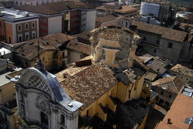 La Chiesa di Santa Maria del Suffragio dopo il sisma |  | Arcidiocesi dell'Aquila