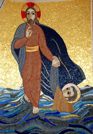 Gesù cammina sulle acque, Cappella delle Suore della Carità di s. Vincenzo de Paoli |  | Centro Aletti