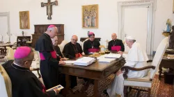 Papa Francesco incontra la presidenza della Conferenza Episcopale del Venezuela, Vaticano, 8 giugno 2017 / L'Osservatore Romano / ACI Group