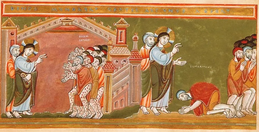 Gesù guarisce i lebbrosi |  | pubblico dominio 