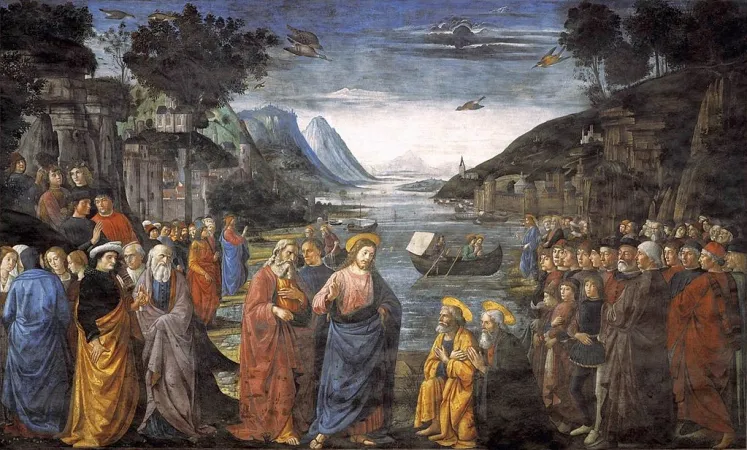 Gesù con i primi discepoli |  | pubblico dominio