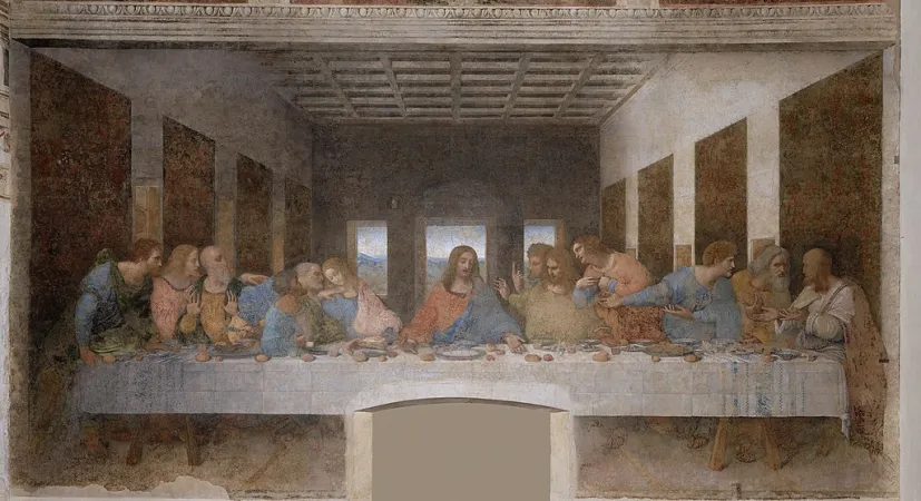 Gesù nel cenacolo  |  | pubblico dominio 