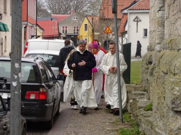 La processione della Domenica delle Palme |  | FB Katoliker i Sverige