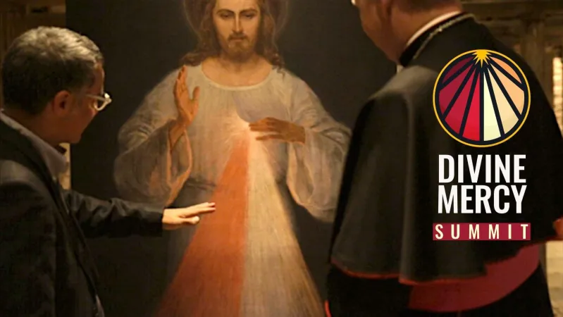 Divina Misericordia | Una immagine della Divina Misericordia a Vilnius | FB - Divine Mercy Summit