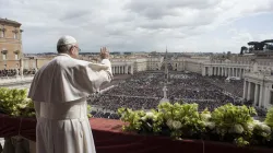 Papa Francesco durante uno dei passati Urbi et Orbi / Vatican Media 