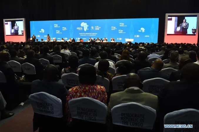 WTO | Un momento della X Conferenza Ministeriale del WTO, che si è tenuta a Nairobi (Kenya) dal 14 al 18 dicembre 2015 | CC