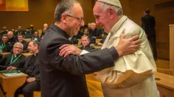 Papa Francesco e padre Antonio Spadaro, direttore della Civiltà Cattolica / FB Antonio Spadaro