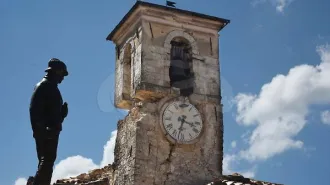 Terremoto, gemellaggio tra il campanile di Firenze e quello di Norcia