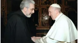 Luis Marin De San Martin assieme a Papa Francesco / Vatican Media / Agostiniani.it