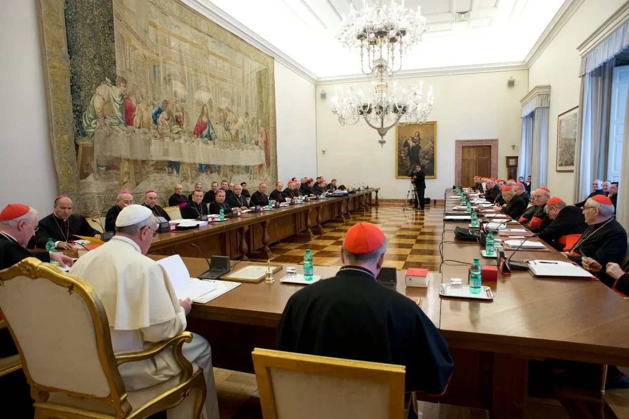 Una plenaria del Dicastero per i Vescovi con Papa Francesco