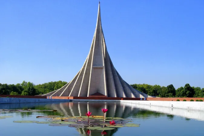 Il Nationale Martyr's Memorial di Savar, Bangladesh |  | pd