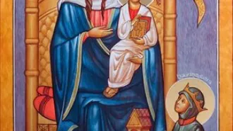 Oggi Papa Francesco benedice un dipinto di Nostra Signora di Walsingham