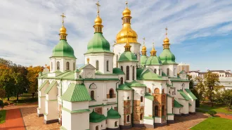 La cattedrale di Santa Sofia a Kiev, patrimonio dell' umanità 