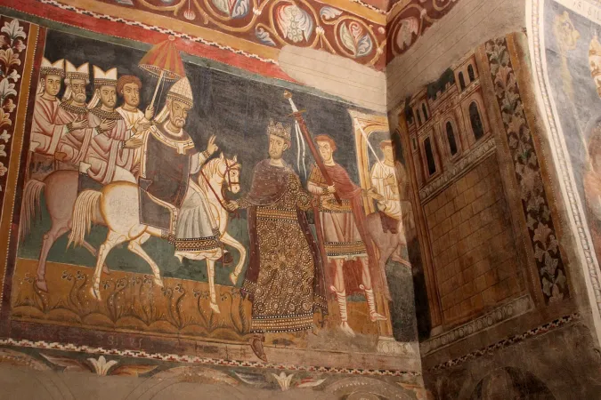 Gli affreschi a Santi Quattro Coronati  |  | Wikimedia commons