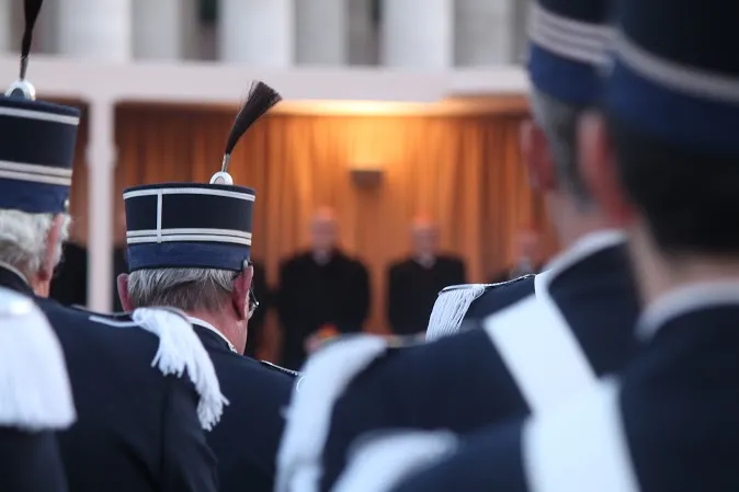 La cerimonia di inaugurazione dell'albero e del presepe a San Pietro |  | Gianluca Gangemi /CNA