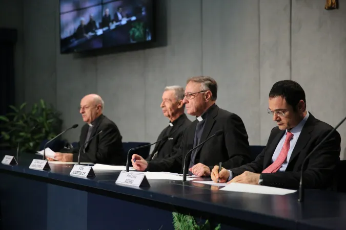 Conferenza Stampa di presentazione del Premio Ratzinger 2015, 16 novembre 2015 | Gianluca Gangemi / CNA