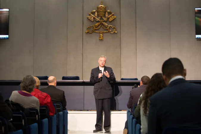 Famiglia Vincenziana | Il meeting point di presentazione per i 400 anni della Famiglia Vincenziana in Sala Stampa Vaticana | Daniel Ibanez / ACI Group