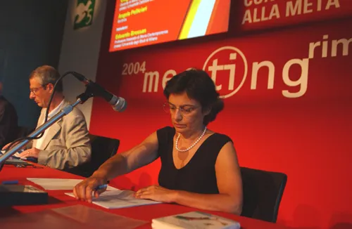 Angela Pellicciari durante un suo intervento al Meeting di Rimini | Meeting Rimini
