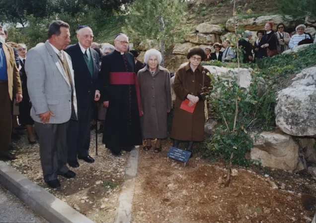 La cerimonia in onore del Cardinale Saliege a Yad Vashem |  | Yad Vashem