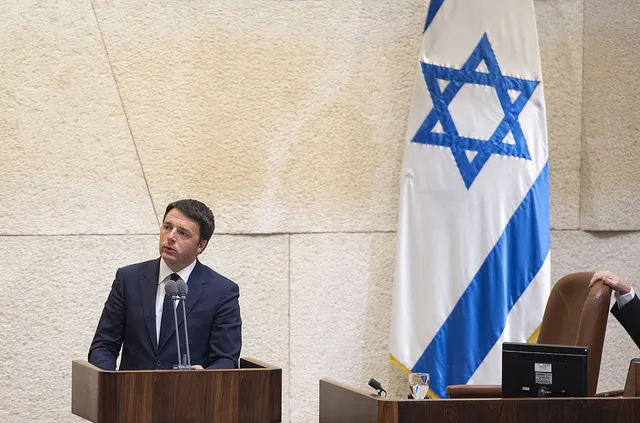 Renzi Knesset | Renzi interviene alla Knesset | Governo italiano