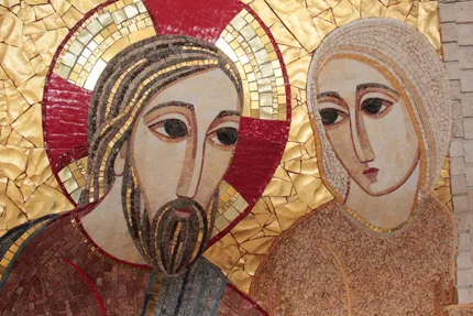 Perdono alla donna adultera - particolare  Santuario di san Giovanni Paolo II  Cracovia - Polonia  Giugno 2013 |  | Centro Aletti