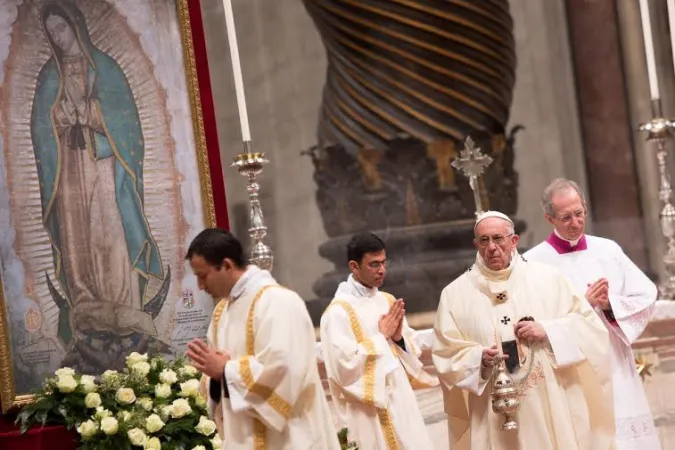 Papa Francesco, Santa Messa per la Vergine di Guadalupe |  | Daniel Ibanez, ACI Group