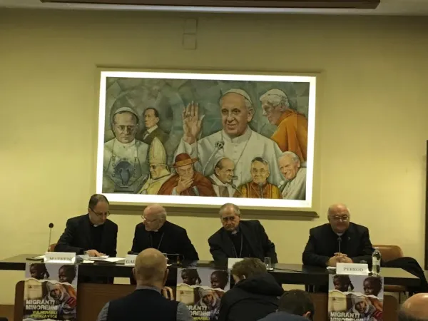 Conferenza stampa con Monsignor Galantino, Radio Vaticana |  | Veronica Giacometti, ACI Stampa