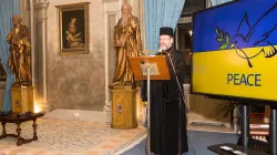 Sua Beatitudine Sviatoslav Shevchuk a palazzo della Rovere durante l'incontro con i diplomatici / Arcivescovado maggiore Chiesa Greco Cattolica Ucraina