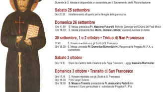 Chiesa di San Francesco a Ripa Grande, ecco il programma per la festa del 4 ottobre