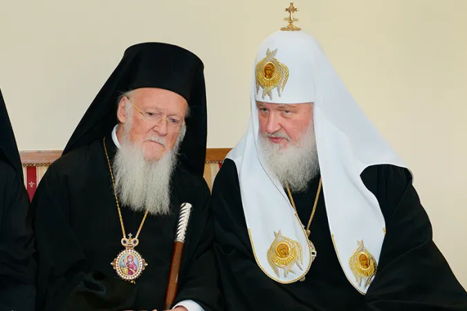 Patriarca Bartolomeo e Patriarca Kirill | I Patriarchi Bartolomeo I e Kirill durante il loro incontro al Fanar, Istanbul, 31 agosto 2018 | mospat.ru