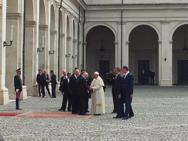 Papa Francesco e Giorgio Napolitano al Quirinale  | 13 novembre 2013 | korazym.org