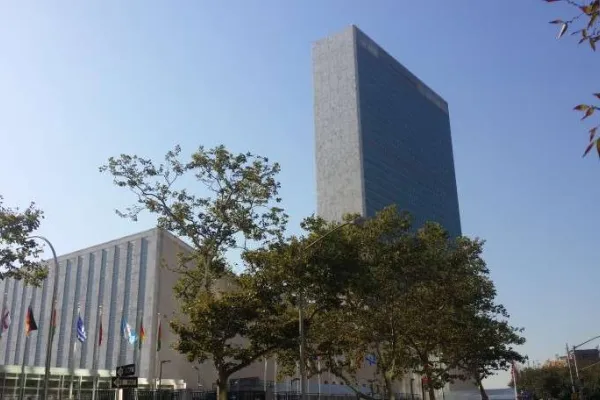 Il Palazzo di Vetro delle Nazioni Unite a New York / AG / ACI Group