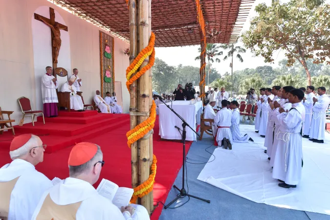 ll Papa presiede la Messa al Suhrawardy Udyan Park di DaccaFoto: L'Osservatore Romano - ACI Group