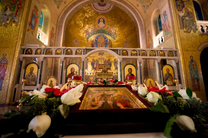 Basilica di Santa Sofia | L'altare della Basilica di Santa Sofia, che Papa Francesco visiterà il prossimo 28 gennaio | Daniel Ibanez / ACI Group