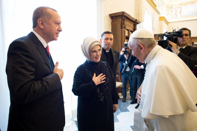 L'udienza del Papa al Presidente turco Erdogan |  | Vatican Media - ACI Group
