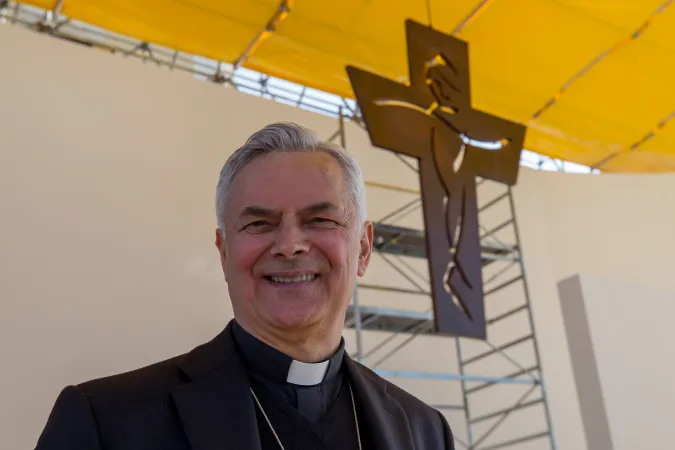 Monsignor Domenico Cornacchia, Vescovo di Molfetta |  | Daniel Ibanez CNA