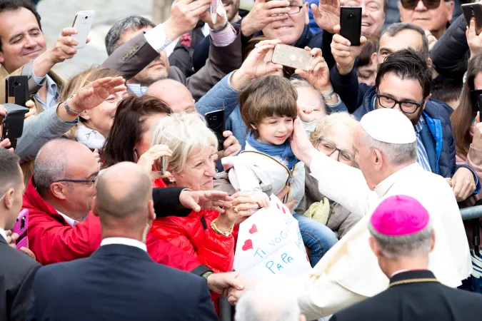 Papa Francesco al Divino Amore |  | Daniel Ibanez CNA