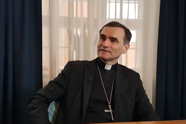 Il vescovo Philippe Jourdan, Amministratore Apostolico di Estonia  / Alexey Gotovskyi / ACI Group