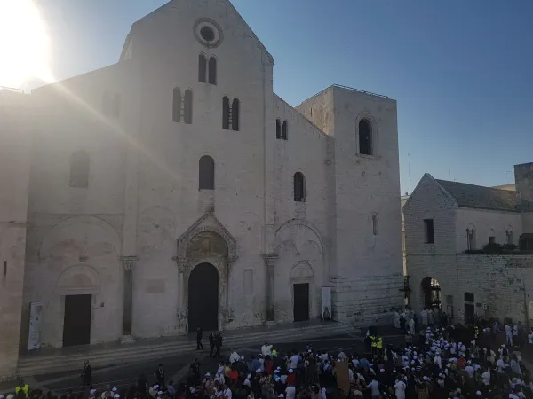 La Basilica di San Nicola a Bari nel giorno dell'incontro del 7 luglio | AG / ACI Stampa