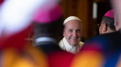 Papa Francesco durante uno degli incontri del Sinodo 2018 / Vatican Media / ACI Group