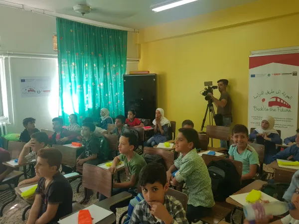 Back to the Future, Giordania | Una delle scuole in Giordania sostenute dal progetto Back to the Future | AG / ACI Group